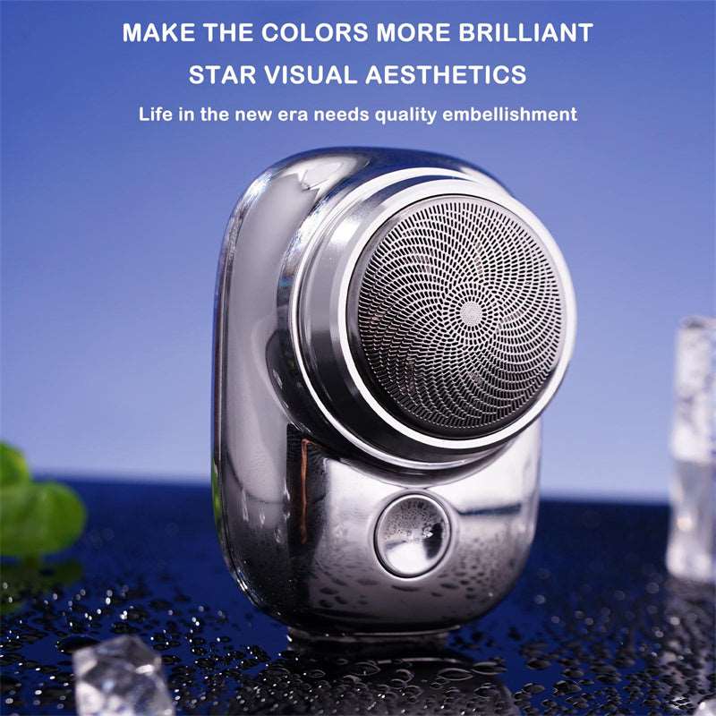 Compact USB Rechargeable Shaver: Wet & Dry