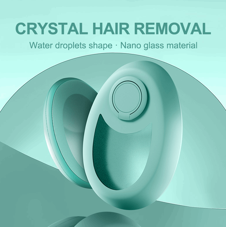 Crystal Hair Eraser: Painless Removal Tool for Women & Men
