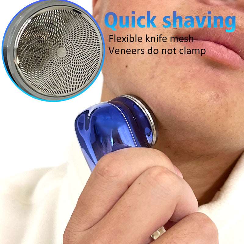 Compact USB Rechargeable Shaver: Wet & Dry