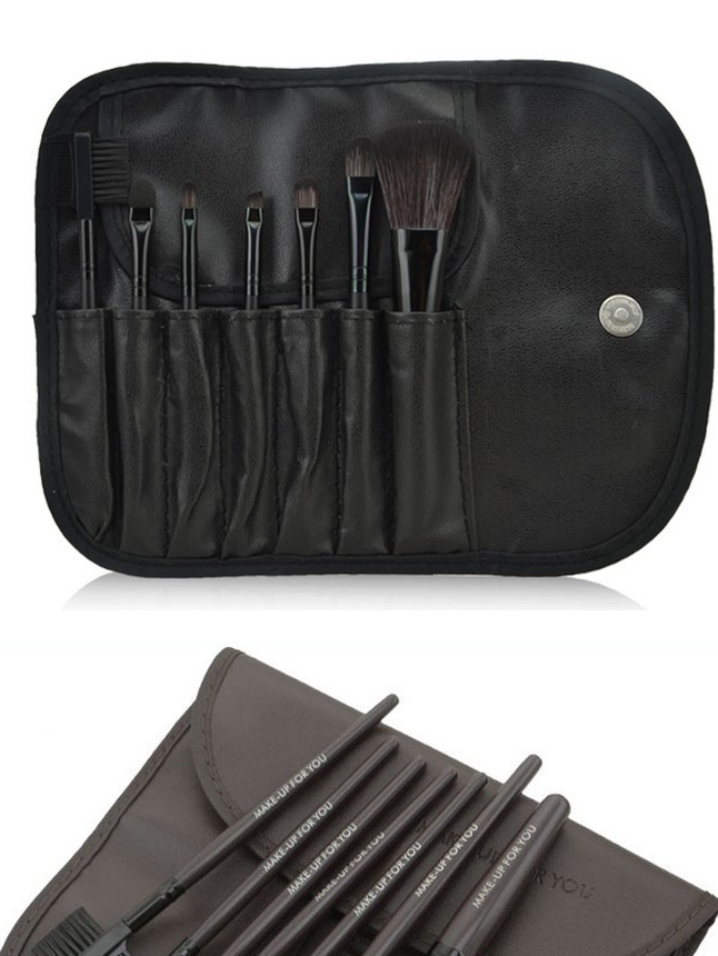 7 make-up makeup brushes, high-end makeup brush bag, a variety of colors available