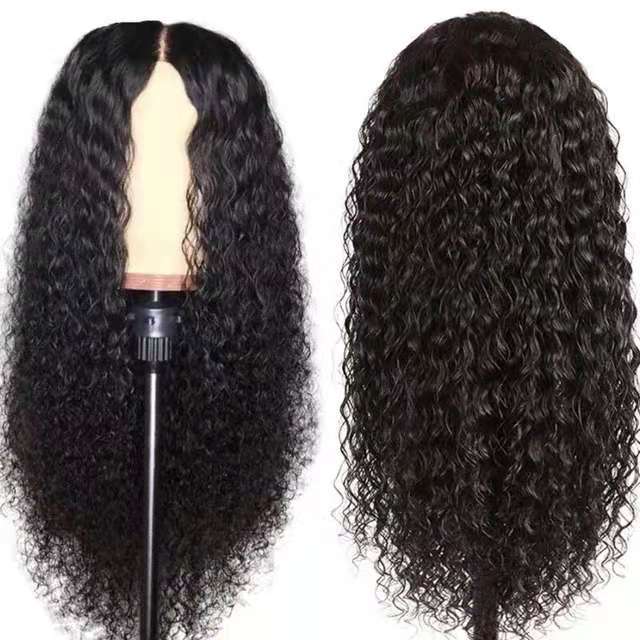 Front Lace Chemical Fiber Long Curly Hair European And American Wig Headgear