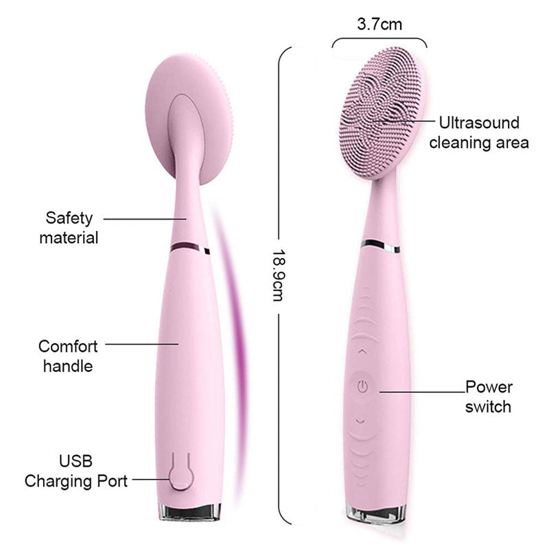Rechargeable Silicone Cleansing Device