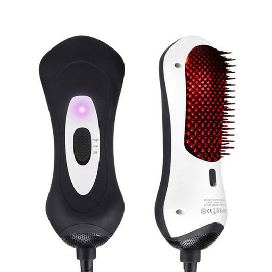  Explosion models infrared hot air comb mini hair dryer hair dryer hair straightener straight volume dual-use straight hair comb