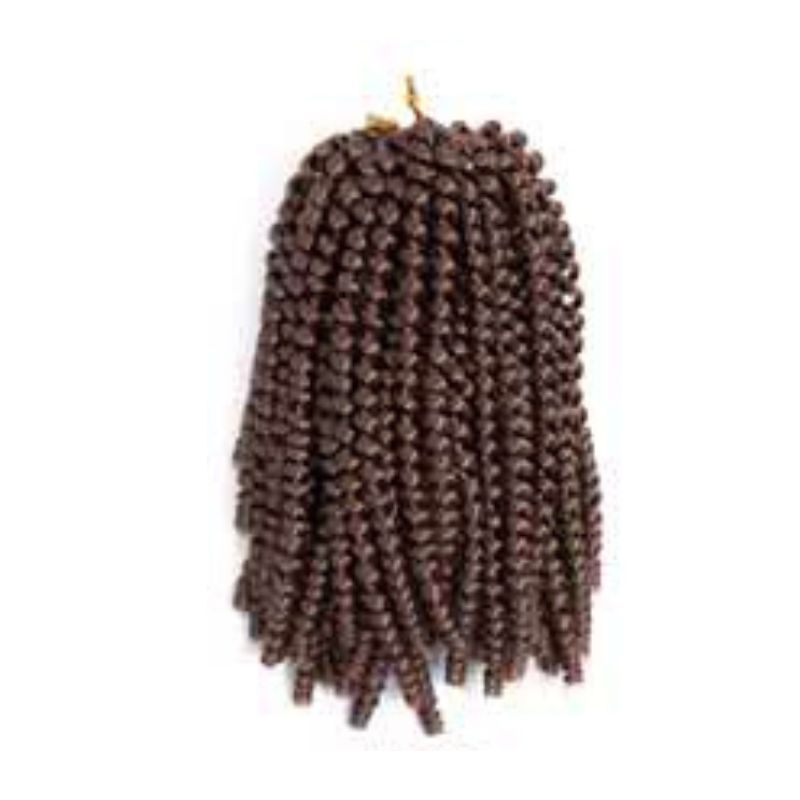 Crochet chemical fiber low temperature spring Wigs