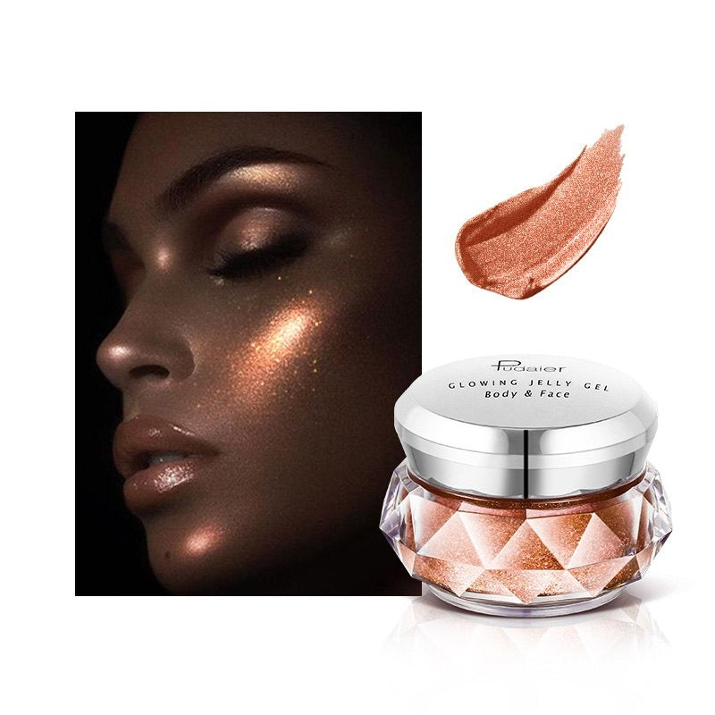 Pudaier Glowing FACE & BODY HIGHLIGHTER JELLY GEL
