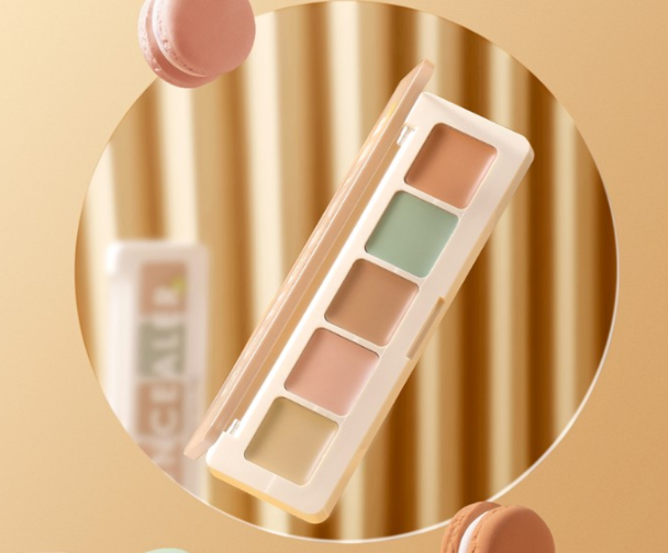 Color Concealer Pan Cover Cream Face Finch Spots Acne Marks Acne Dark Circles Artifact Lasting Primer