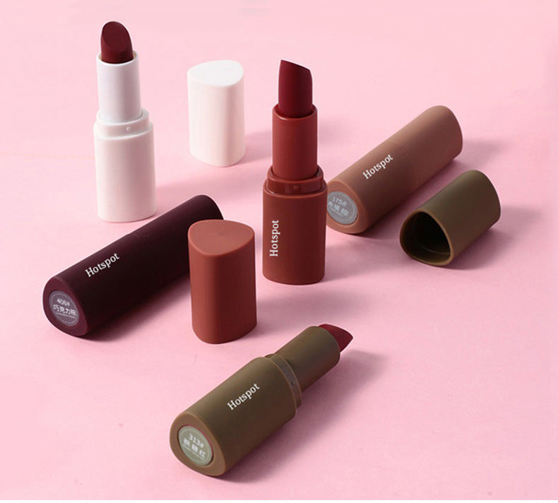 Gift Box Lipstick Set Cosmetic Mousse Velvet Matte Waterproof Non-stick Cup